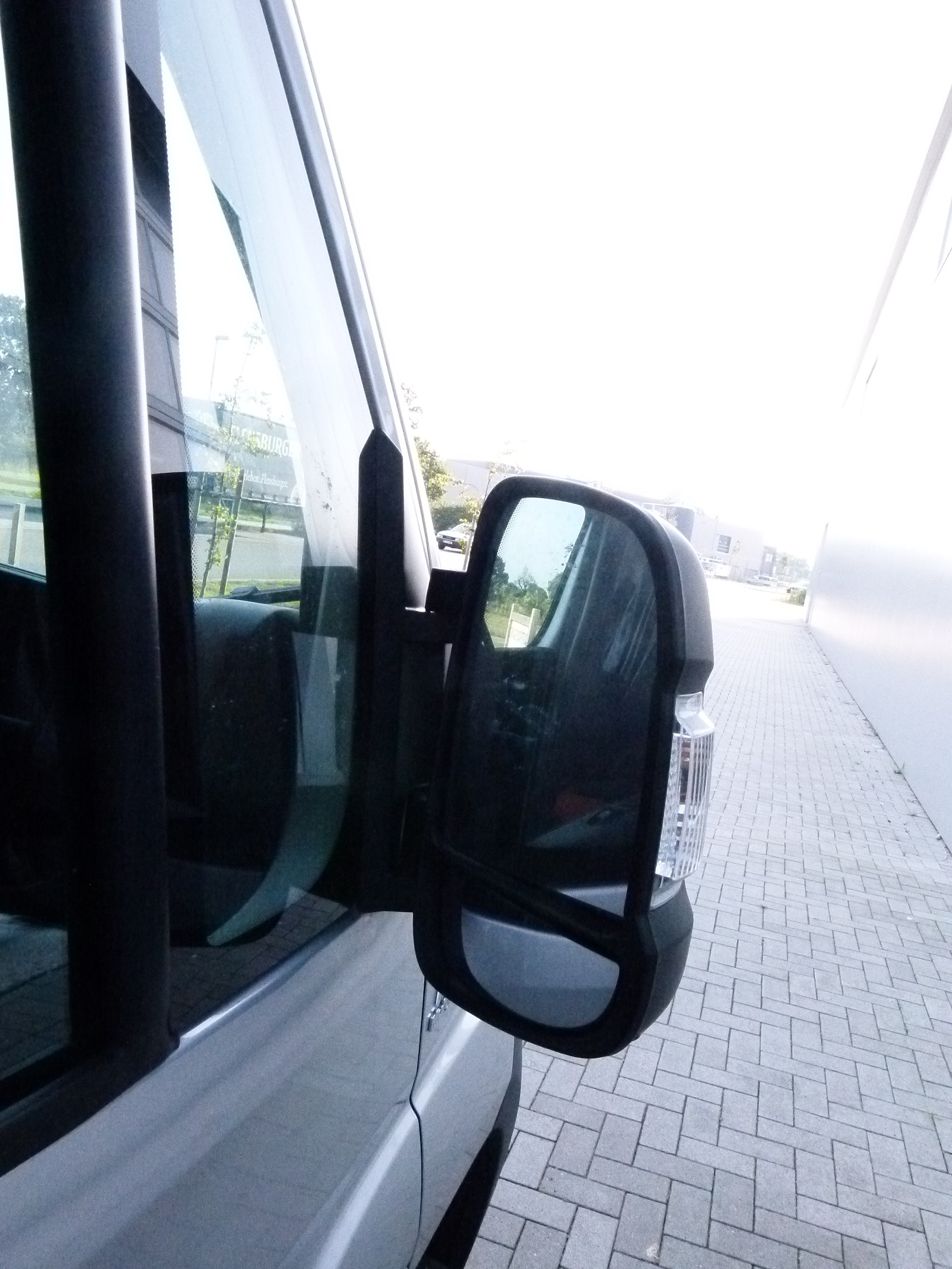 Wohnwagenspiegel zum Aufklemmen auf den Ducato Außenspiegel rechts